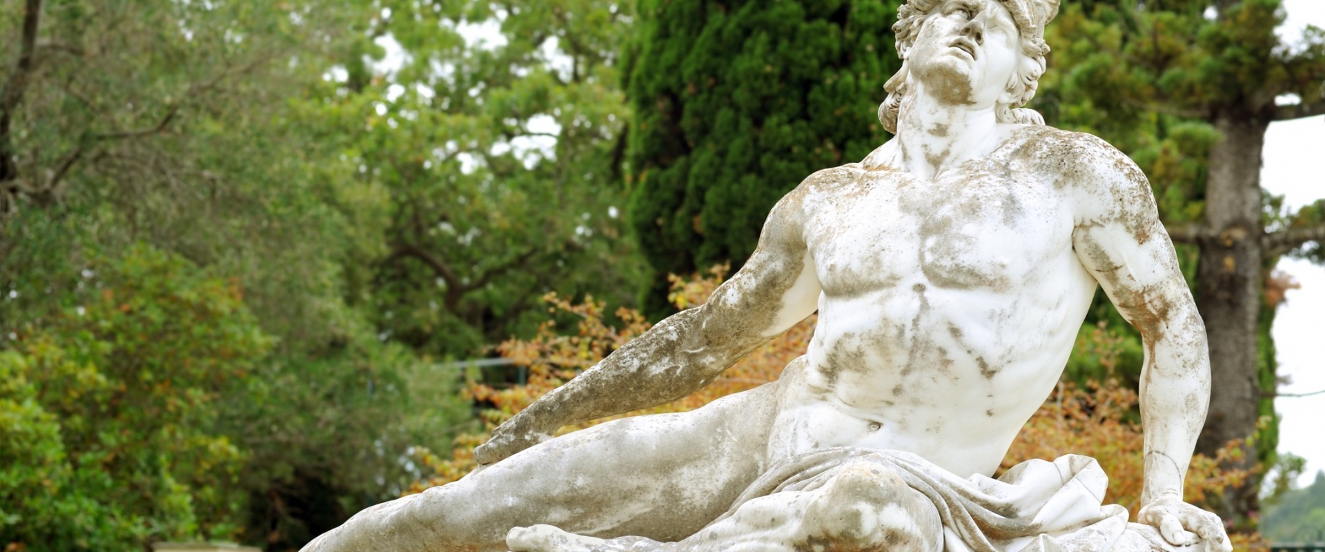 Statue of dying Achiles, Achillion, Corfu